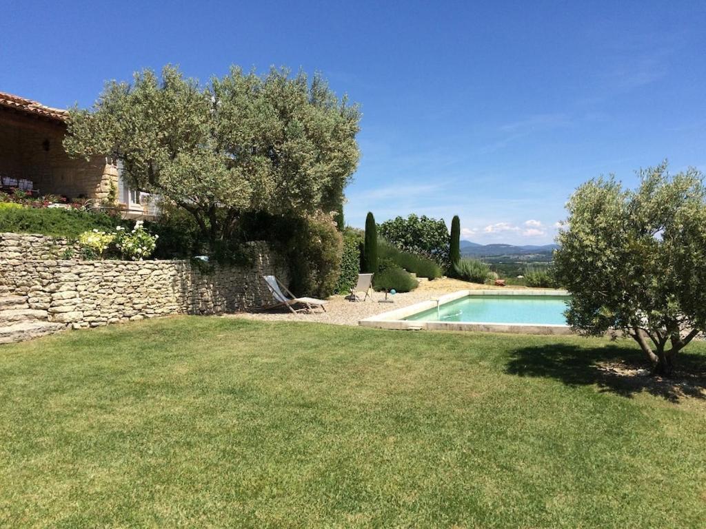 In Gordes, Facing The Entire Luberon Park A Beautiful 5 Bedrooms House Eksteriør billede