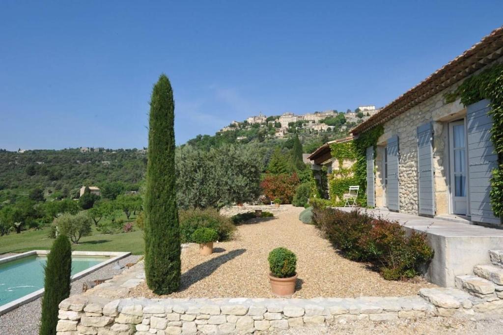 In Gordes, Facing The Entire Luberon Park A Beautiful 5 Bedrooms House Eksteriør billede