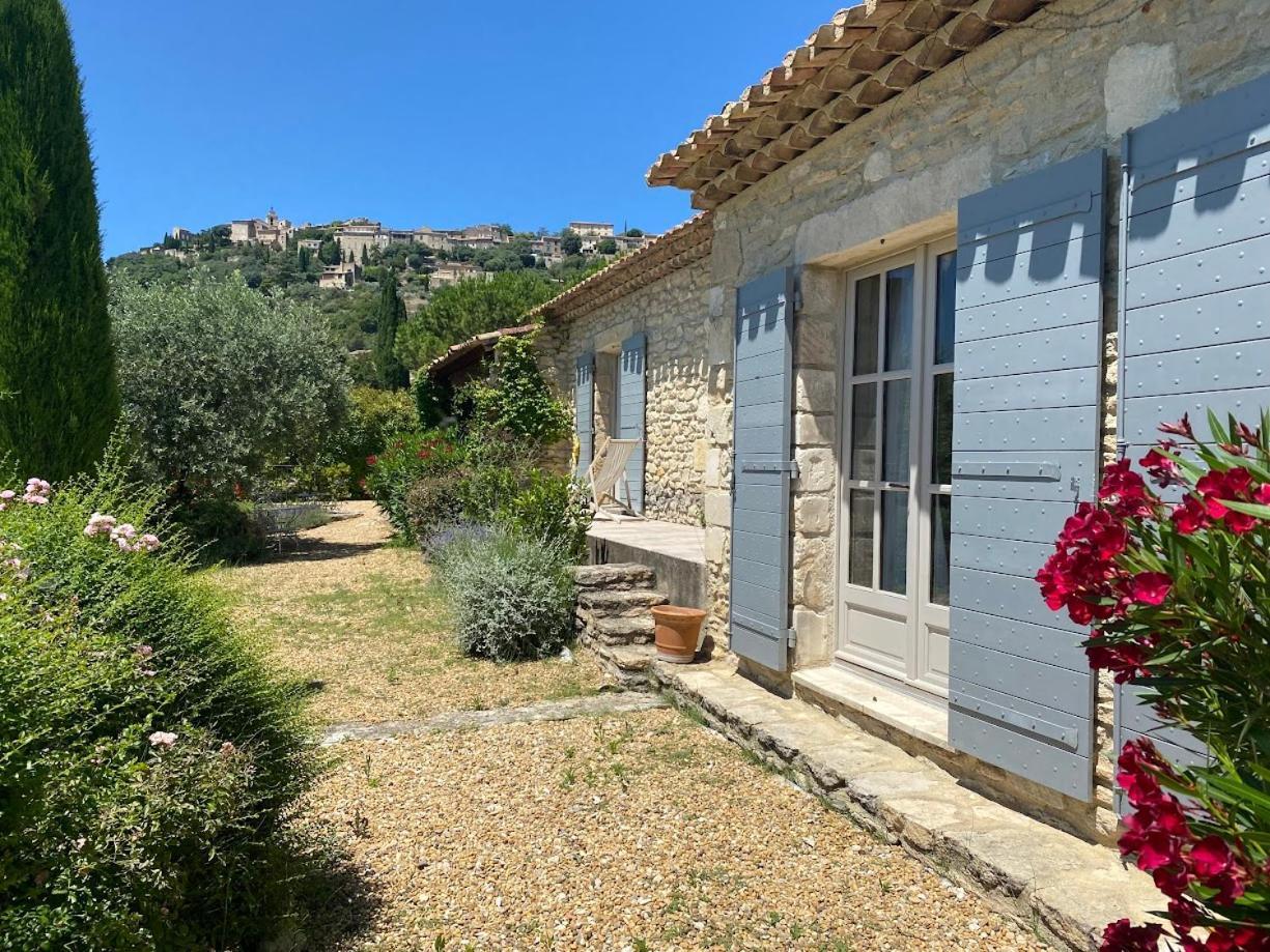 In Gordes, Facing The Entire Luberon Park A Beautiful 5 Bedrooms House Eksteriør billede