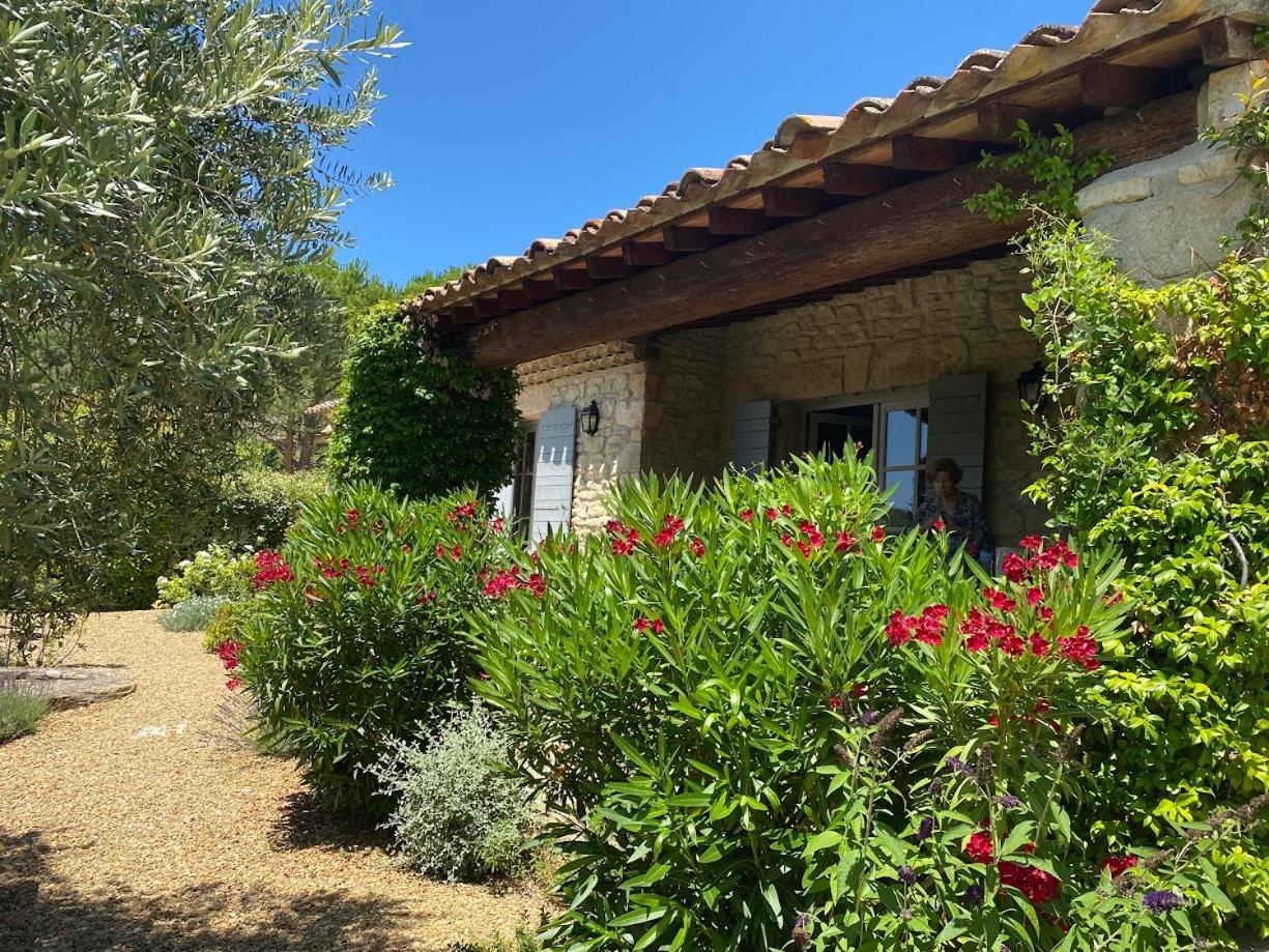 In Gordes, Facing The Entire Luberon Park A Beautiful 5 Bedrooms House Eksteriør billede