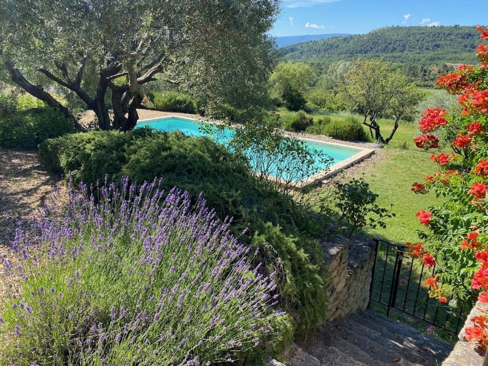 In Gordes, Facing The Entire Luberon Park A Beautiful 5 Bedrooms House Eksteriør billede